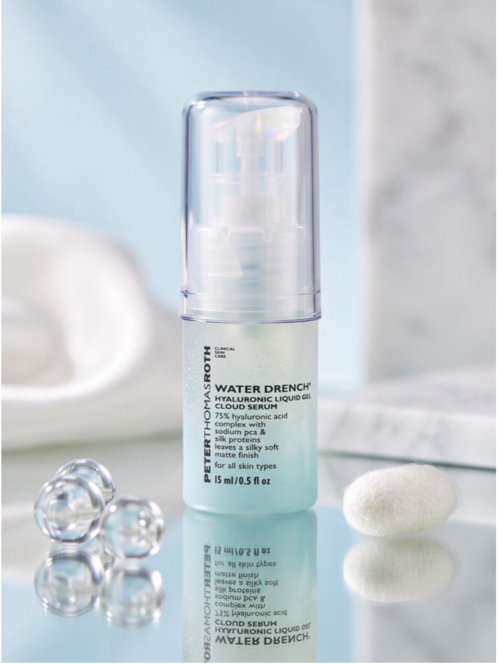 Peter Thomas Roth Water Drench Hyaluronic Cloud Serum 15mL 0.5oz NEW
